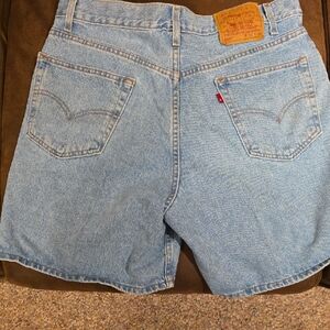 Levi's Classic Light Blue Jean Shorts